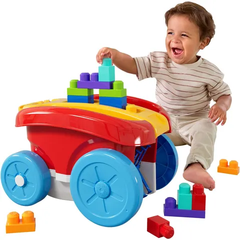 MEGA BLOKS Blokkenschepwagen – afbeelding 2
