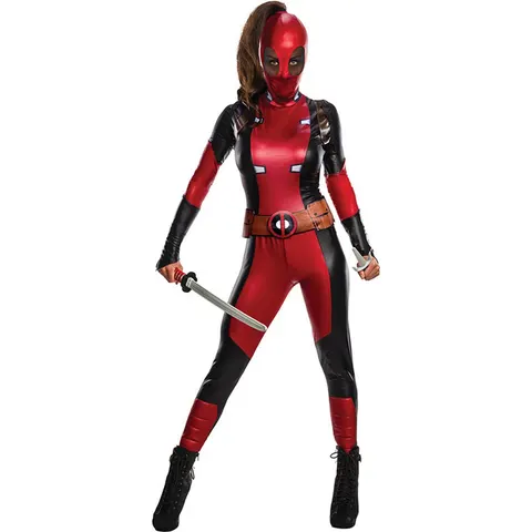 Rubies - Deadpool kostuum Dames (maat M) – afbeelding 2