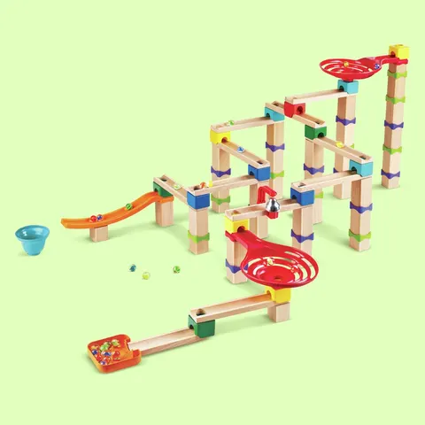 Marble Run : Circuit de billes Cascade - Hape – image 2