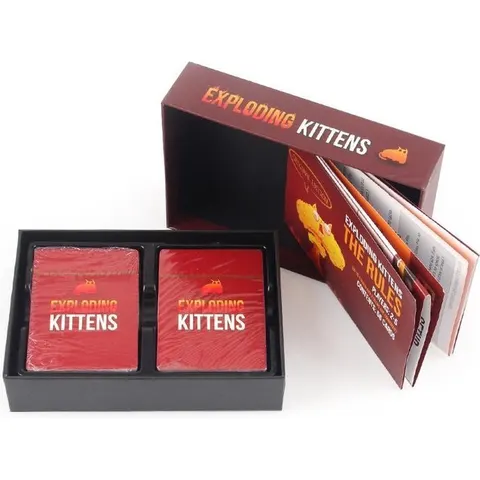 Exploding Kittens Original Edition - Engelstalig Kaartspel – afbeelding 2