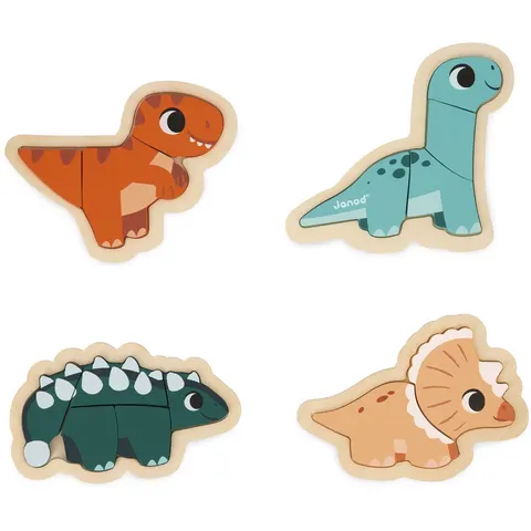 4 Puzzles Evolutifs Dino - Janod – image 2
