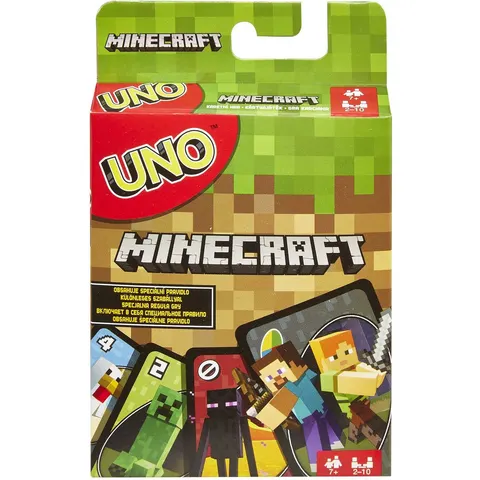Mattel Minecraft UNO Play Cards – afbeelding 4