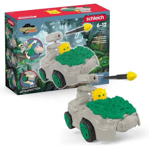 Schleich Eldrador Creature Jungle Crashmobile with Mini Creature – afbeelding 3