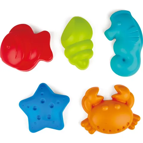 5 Moules Créatures marines - Hape – image 2
