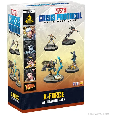 Marvel Crisis Protocol X-Force Affiliation Pack - Miniaturen - EN/ES/FR – afbeelding 2