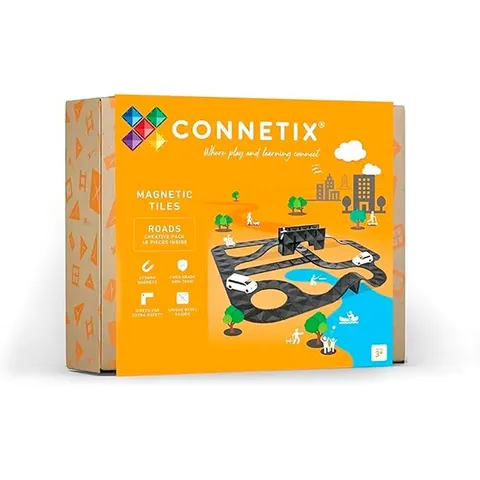 Connetix Roads Creative pack - 48 pièces Noir taille unique – image 2