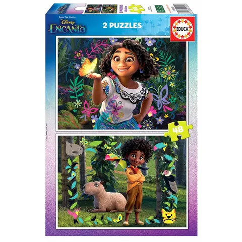 Educa Encanto Puzzel 2 x 48 Stukjes – afbeelding 2