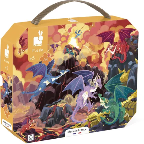 Puzzle Terre de Dragons - 54 pcs - Janod – image 2