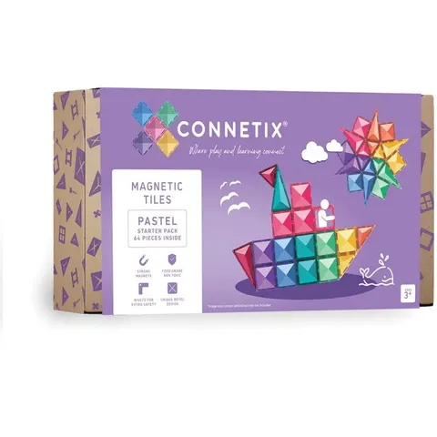 Connetix Starter pack - 64 pièces Pastel taille unique – image 2
