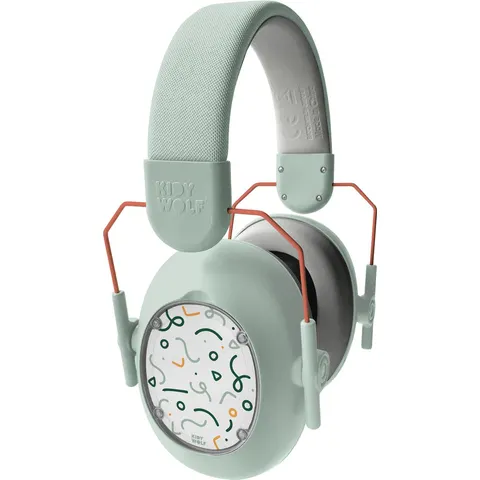 KIDYNOISE Casque anti bruit vert - Kidywolf – image 2