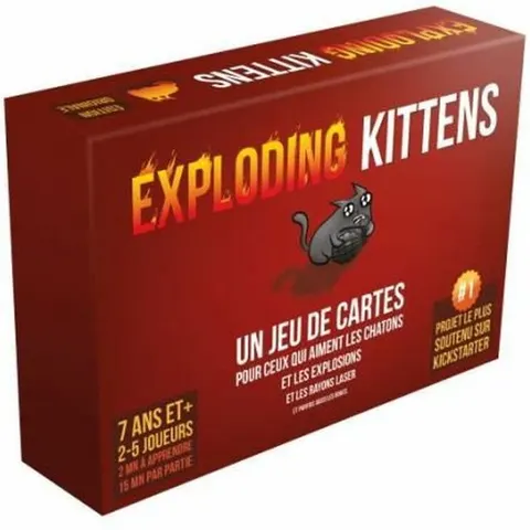 Bordspel Asmodee Exploding Kittens (FR) – afbeelding 2