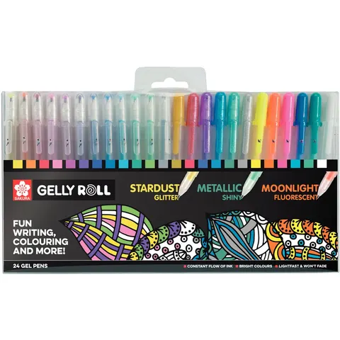 Sakura Gelly Roll Mixed Set 24 – afbeelding 2