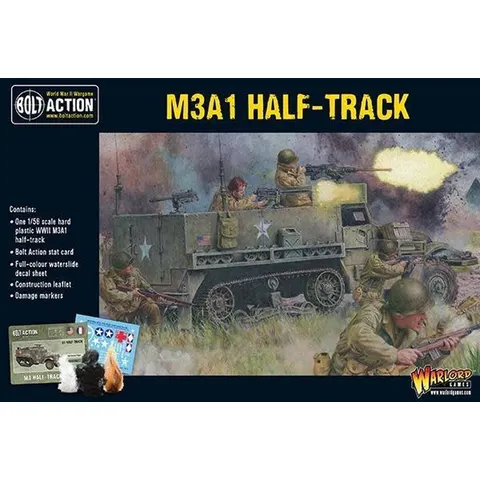 M3A1 Half-track plastic boxed set – afbeelding 2