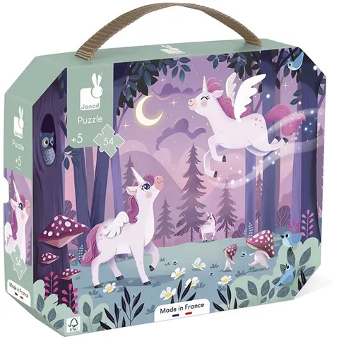 Puzzle 54 pcs Licornes - Janod – image 2