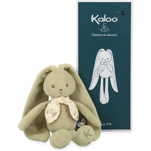 Pantin Lapin vert 25 cm - Kaloo – image 2