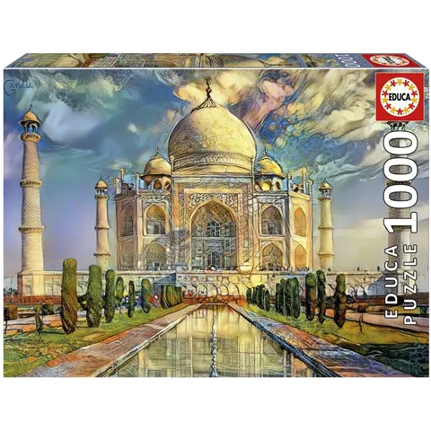 EDUCA - puzzel - 1000 stuks - TAJ MAHAL – afbeelding 2