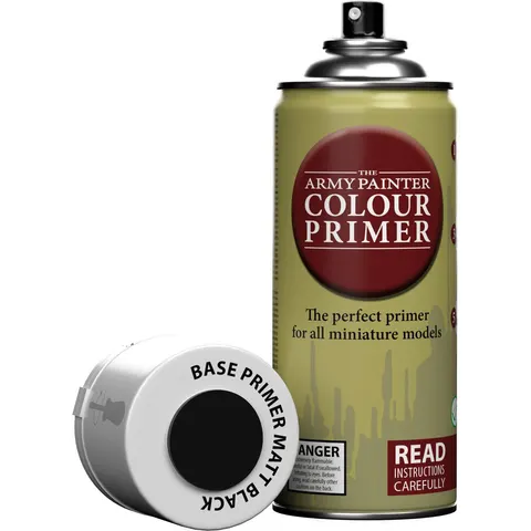 Sous couche Noire mat - Base Colour Primer Matt Black - Army Painter – image 2