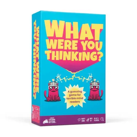 Exploding Kittens gezelschapsspel What Were You Thinking? partyspel. – afbeelding 2