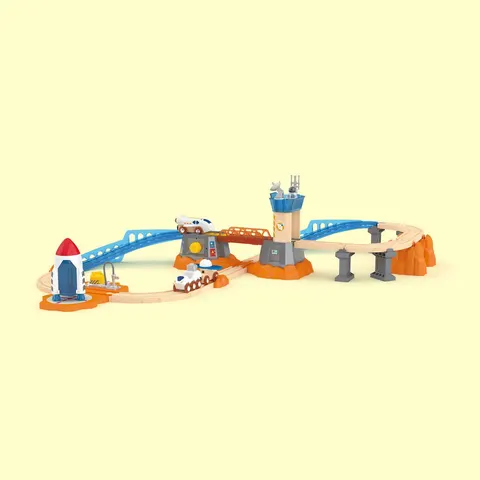 Circuit de train Mission spatiale sur Mars - Hape – image 2
