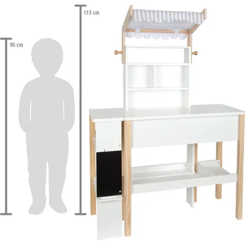 Small Foot - Houten Winkel Wit Compact – afbeelding 2