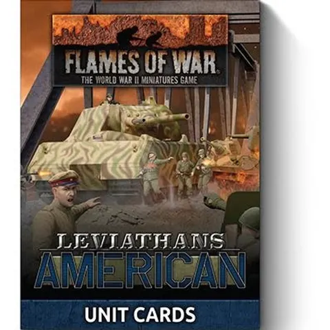 Late War Leviathans: American Unit Cards – afbeelding 2