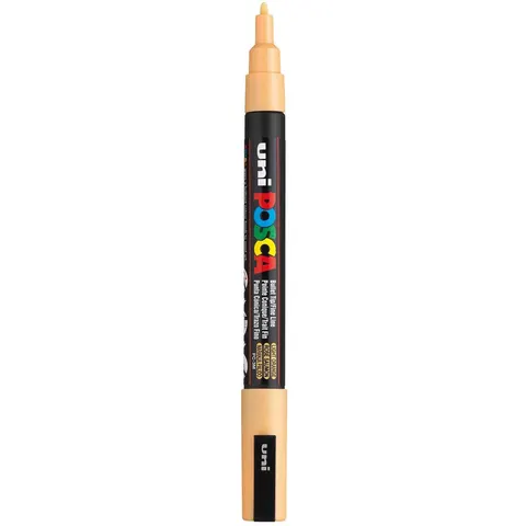 Verfstift Posca PC3M F zalmroze – afbeelding 2