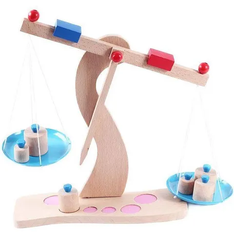 Balance en bois rétro - Goki – image 2