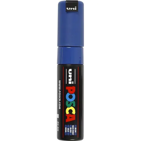 Posca PC-8K Marker 8 Mm Donkerblauw – afbeelding 2