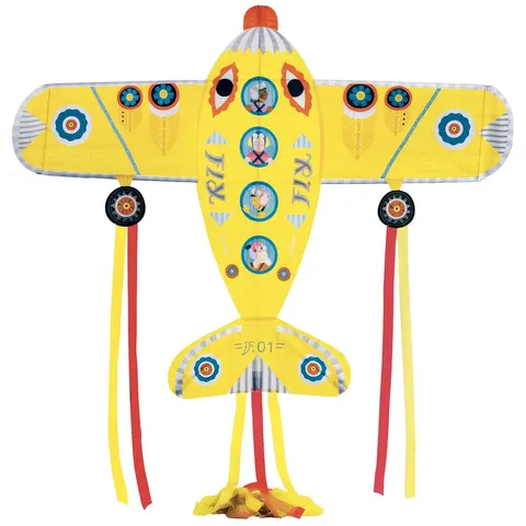 Djeco vlieger Maxi Plane – afbeelding 2