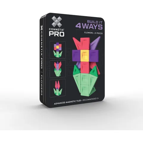 Connetix Pro Build-it Fleurs - 21 pièces Multicolore taille unique – image 2