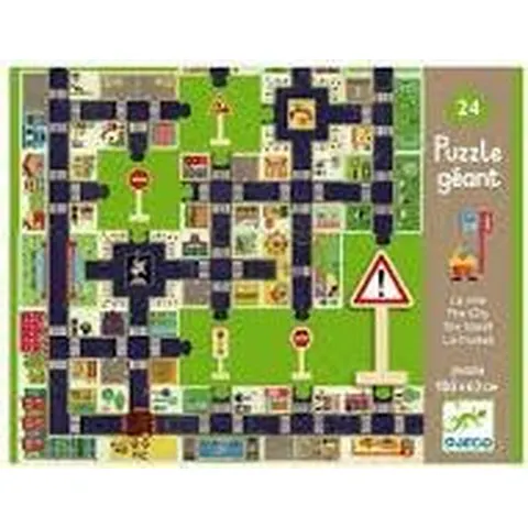 Puzzle géant La ville - Djeco – image 2