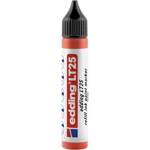 Edding EcoLine e-LT 25 navulinkt, rood, 25 ml – afbeelding 2