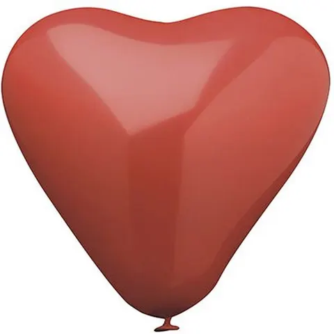 Ballon hart - 10 stuks – afbeelding 2