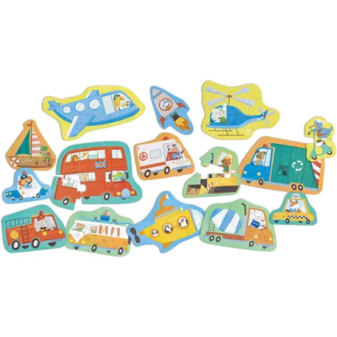 Puzzle Les Véhicules - Hape – image 2