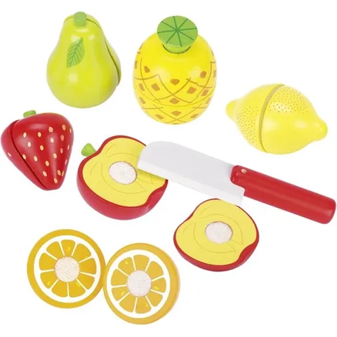 Fruits en bois avec scratch - Goki – image 2