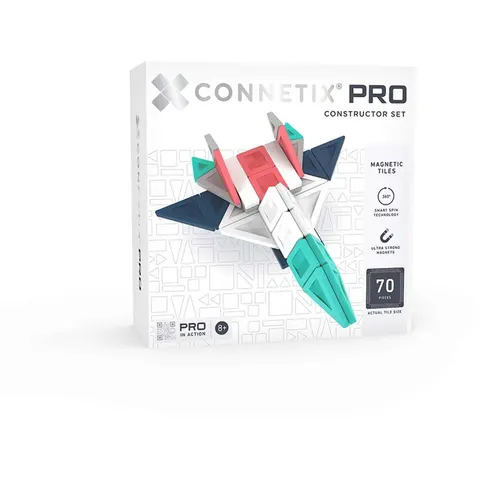 Connetix PRO Constructor Set - 70 pièces Multicolore taille unique – image 2