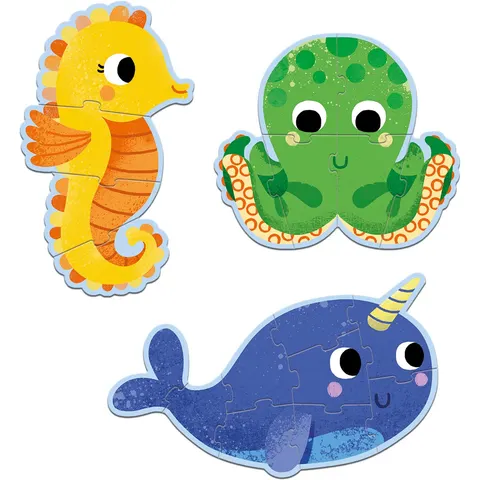 Puzzles Primo Dans la mer - Djeco – image 2