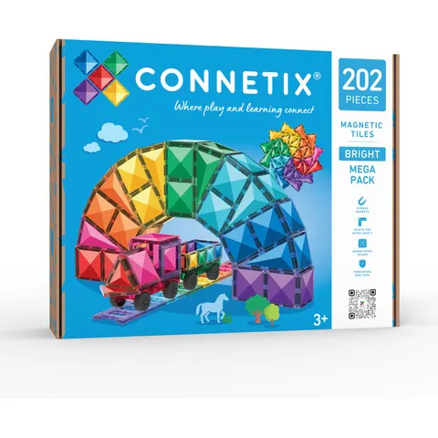 Connetix Mega pack - 202 pièces Rainbow taille unique – image 2