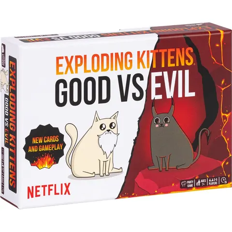 Exploding Kittens: Good vs Evil - Kaartspel (ENG) – afbeelding 2