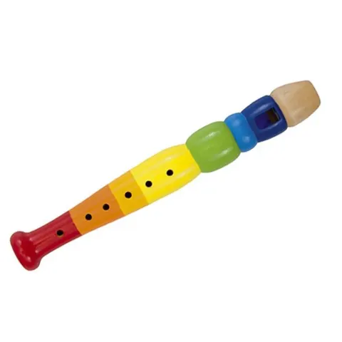 Flûte en bois multicolore - Goki – image 2