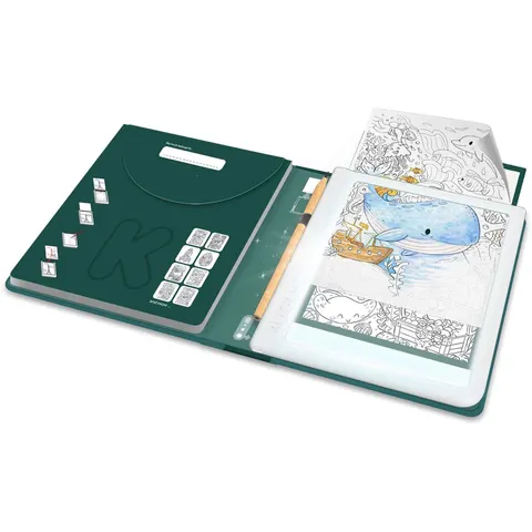 Kidywolf Tablette à décalquer K-Draw Pad Vert taille unique – image 2