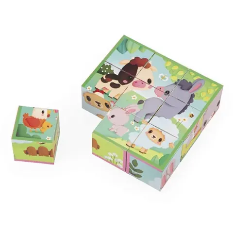 Cubes Animaux de la Ferme - Janod – image 2