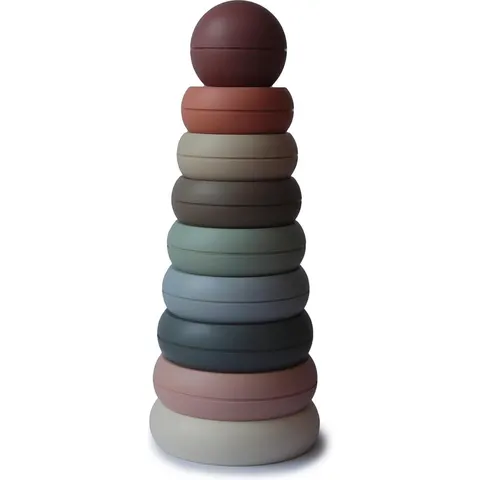 Mushie stacking rings original – afbeelding 2