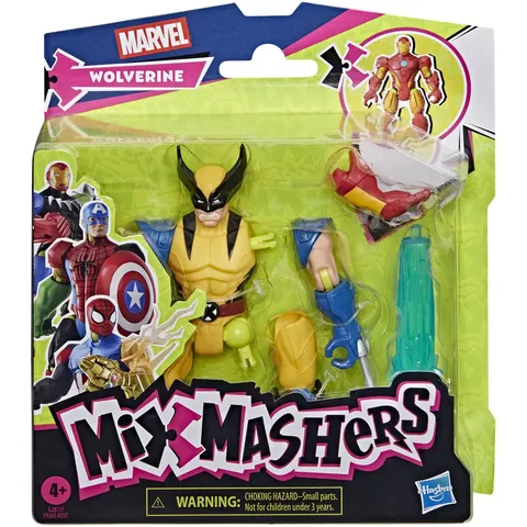 Marvel MixMashers Wolverine - Actiefiguur – afbeelding 2