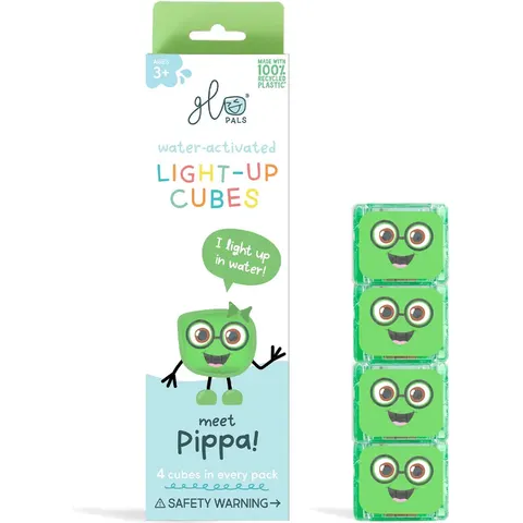 Cubes lumineux Pippa vert - Glo Pals – image 2