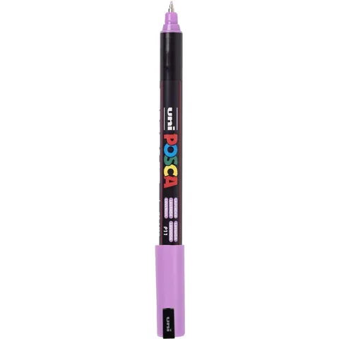 Uni Posca Uni Posca Verfmarker 1MR Lavendel – afbeelding 1