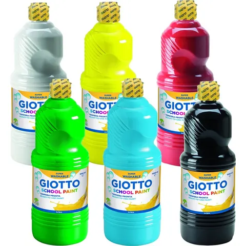 Plakkaatverf 6 x 1L – afbeelding 2