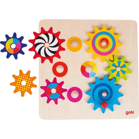 Puzzle à engrenages - Goki – image 2