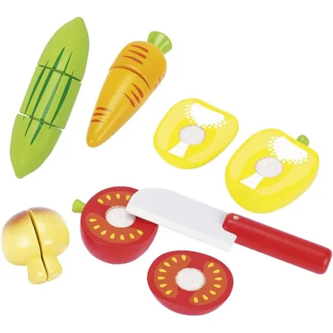Légumes en bois avec scratch - Goki – image 2