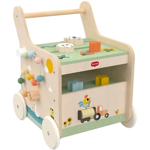 Tiny Love Farmers Funday Loopwagen - Hout – afbeelding 2